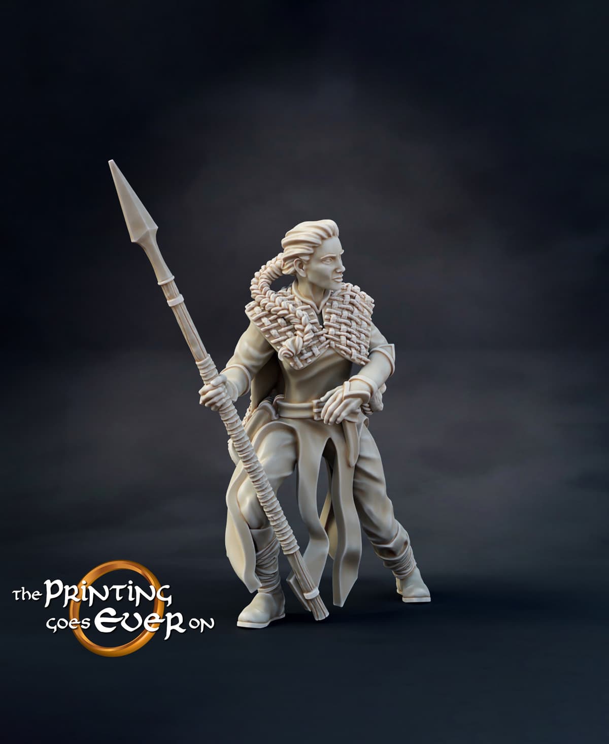 Watcher of Mona'Firth - Spear B 3d model