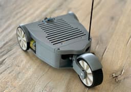 RC FPV-Trike with rear steering wheel 3d model