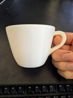 Too Much Espresso Man cup 3d model