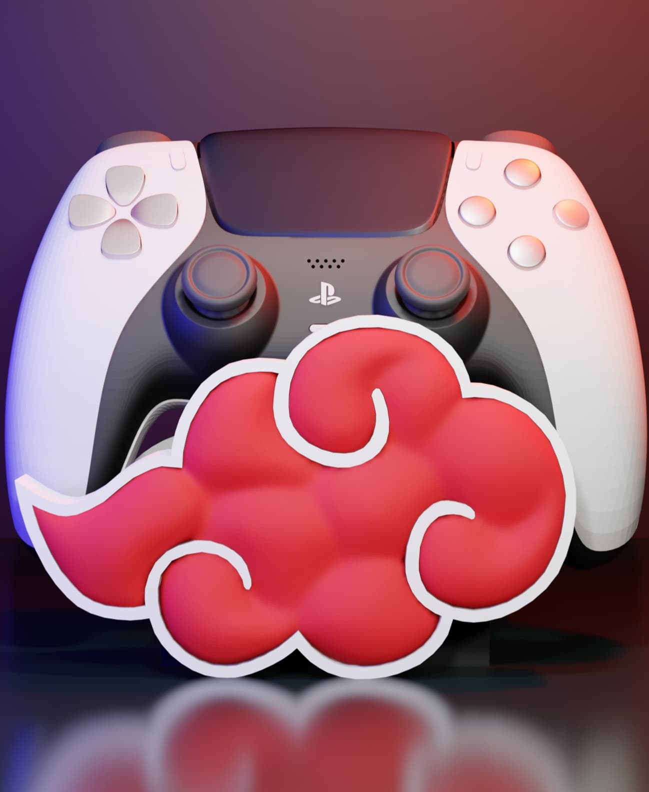 Naruto Cloud Controller Holder 3d model