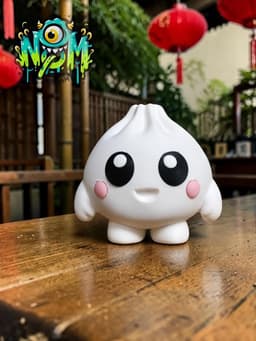Dumplingz Sunny - Nomz 3d model