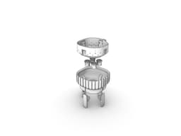 Plant Pot - Ripple S 3d model
