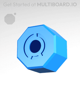 Heat Set Insert - Push-Fit - M2·5 Standard 3d model