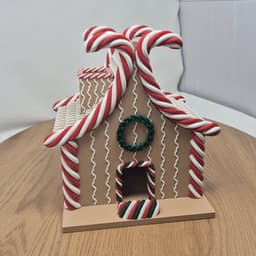 Gingerbread House Dice tower assembly kit 3d model