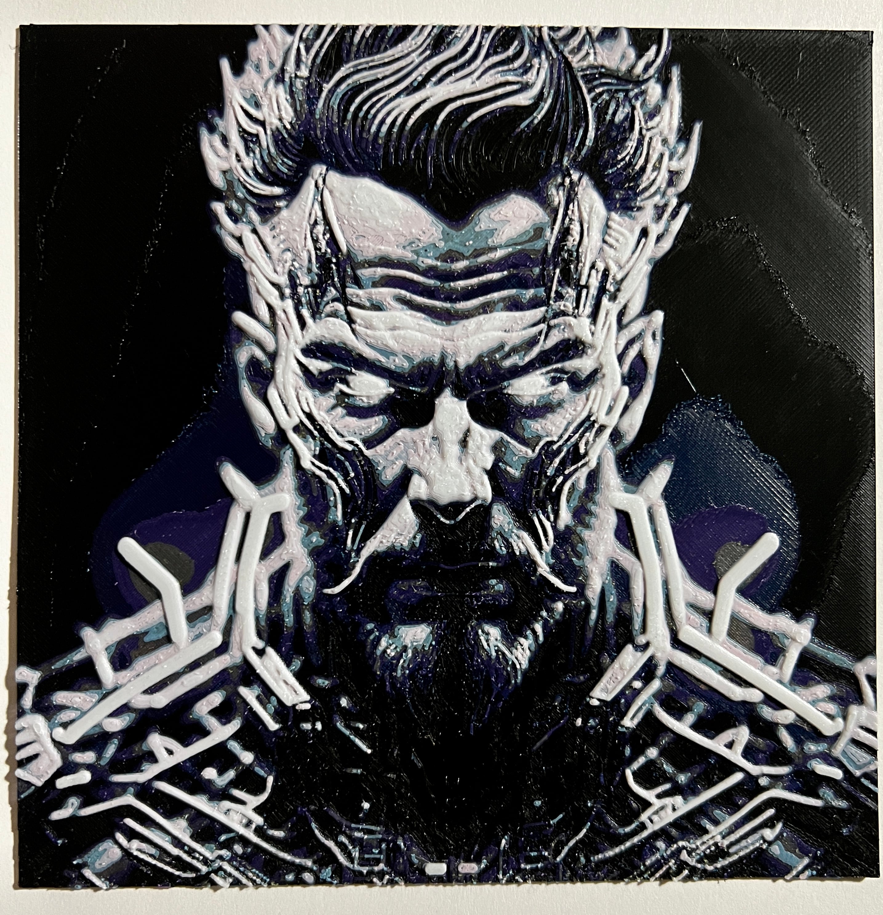 Cybernetic Man (Hueforge) 3d model