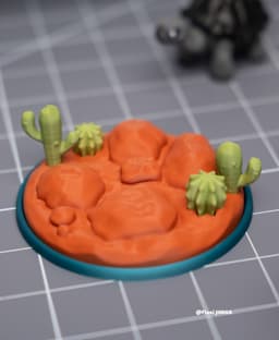 Mini Desert Diorama 3d model