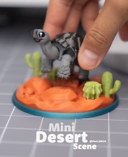 Mini Desert Diorama 3d model