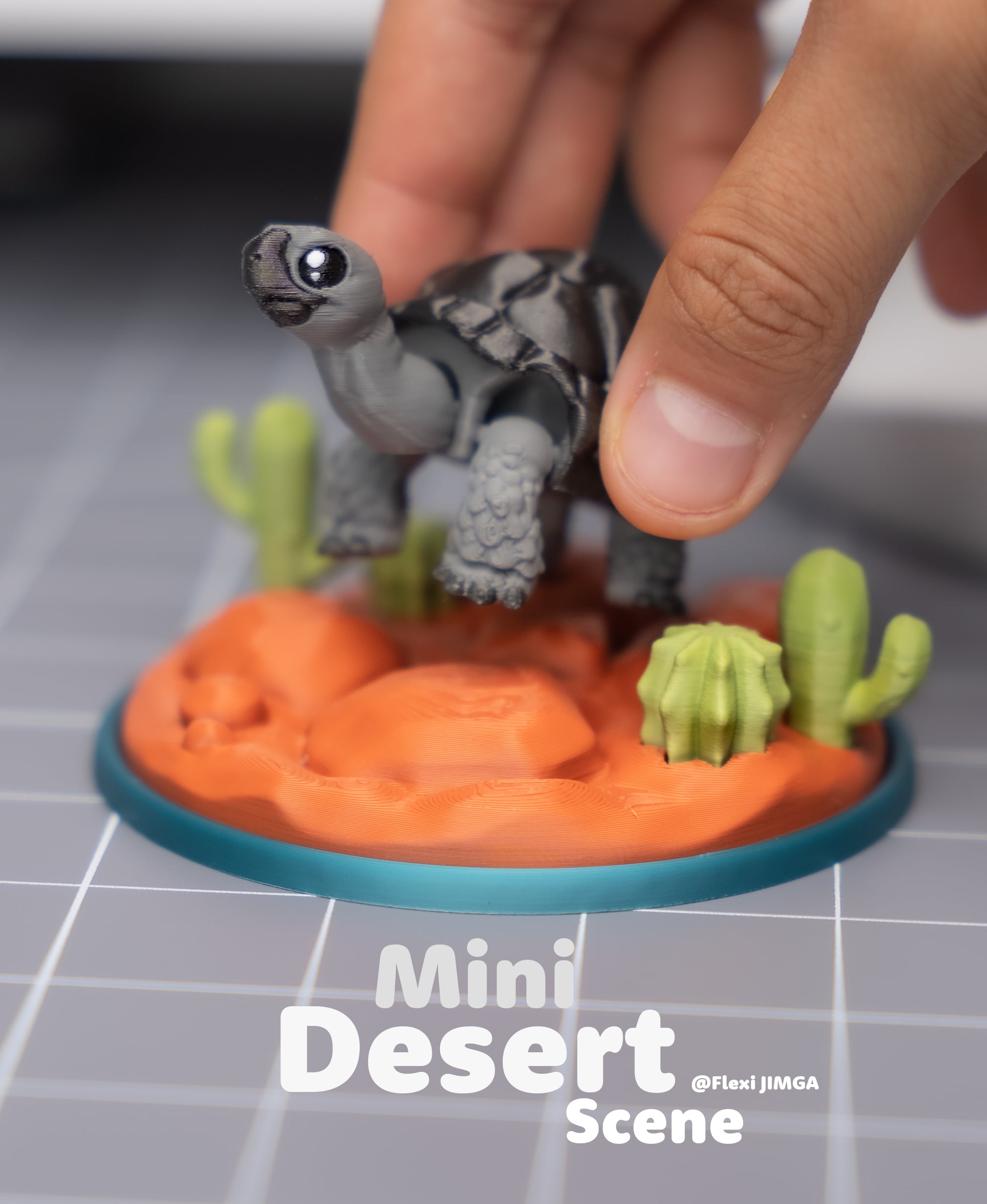Mini Desert Diorama 3d model