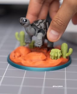 Mini Desert Diorama 3d model