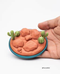 Mini Desert Diorama 3d model