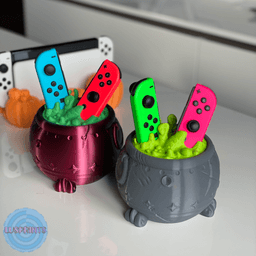 Halloween Cauldron | JoyCon holders 3d model