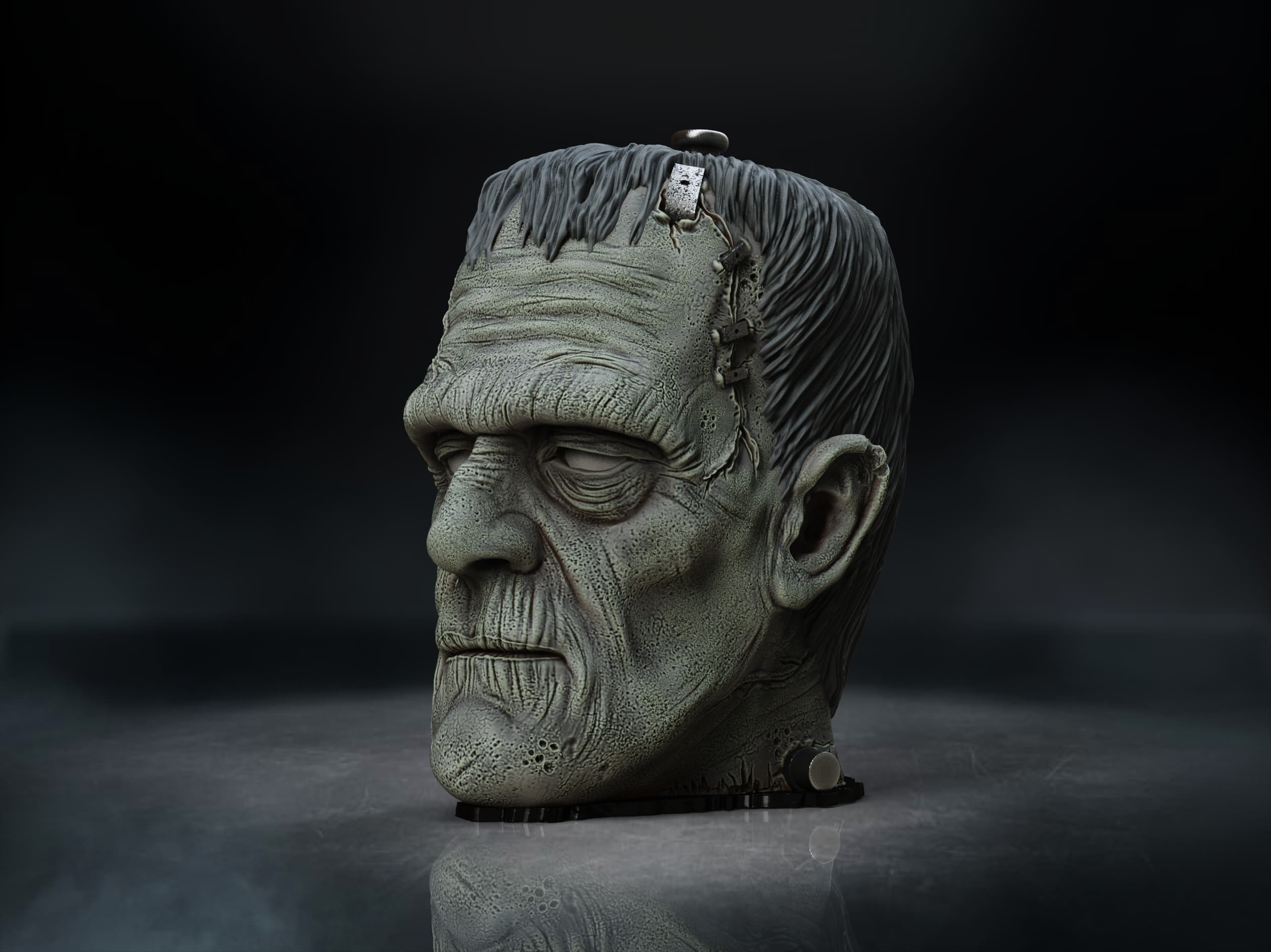 Frankenstein's Monster Bowl (Pre-Supported) 3d model