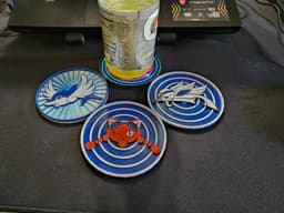 Skies of Arcadia Inspired Coaster Set 3d model