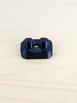 Bolt & Nut Adapter for Ikea Skadis Pegboards 3d model