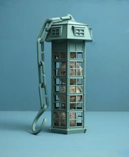 Bird feeder | suet ball holder 3d model