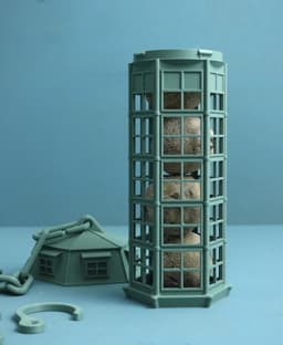 Bird feeder | suet ball holder 3d model