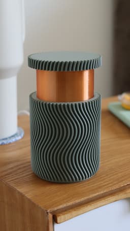 WAVE Portable Lamp - Adjustable Lamp 3d model