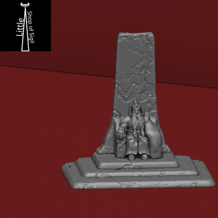 Dwarven King 3d model
