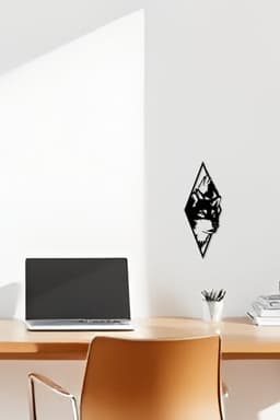 Wolf Wall Art, Wall Decor, Home Decor 3d model