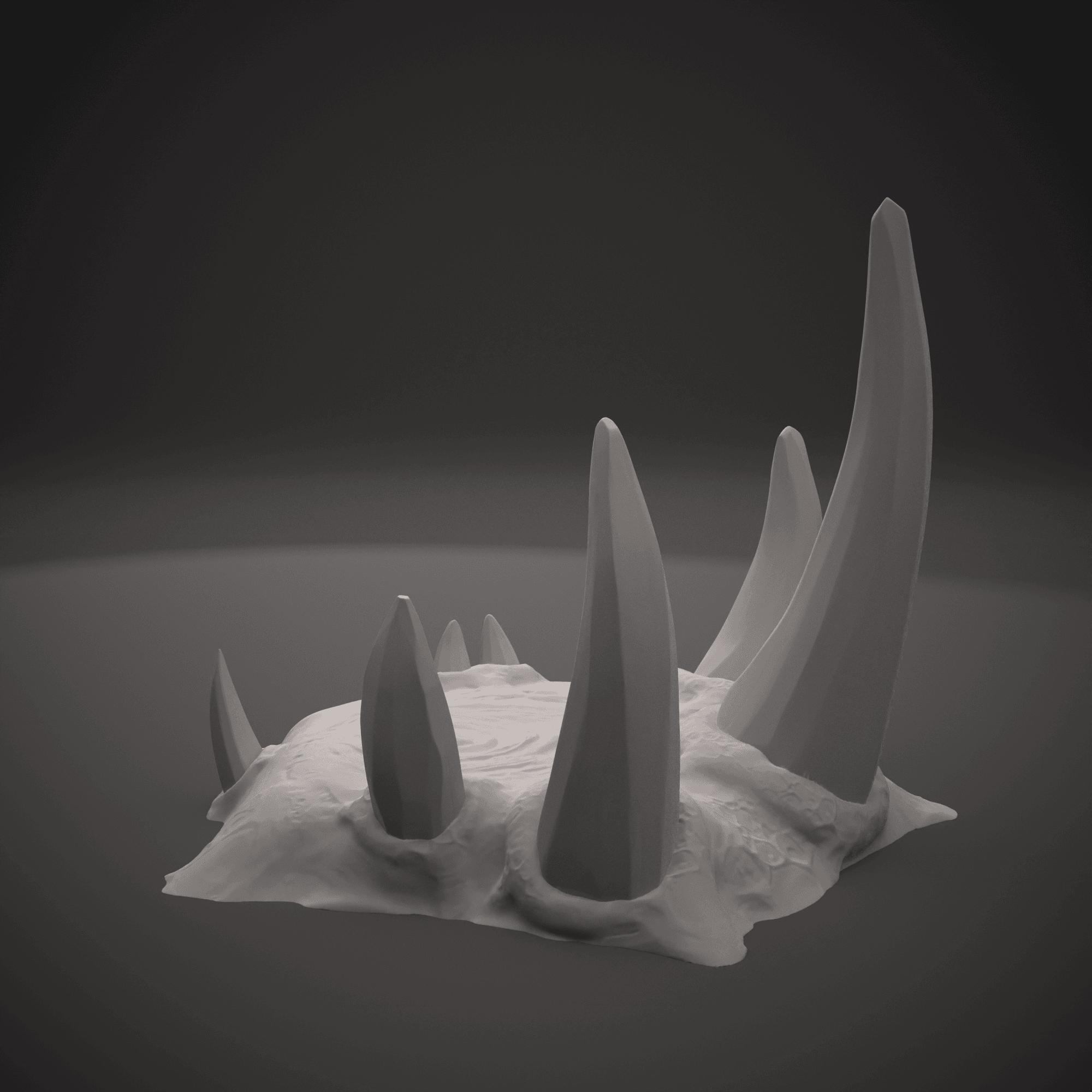 Flesh Pedestal | 3D Printable Base 3d model
