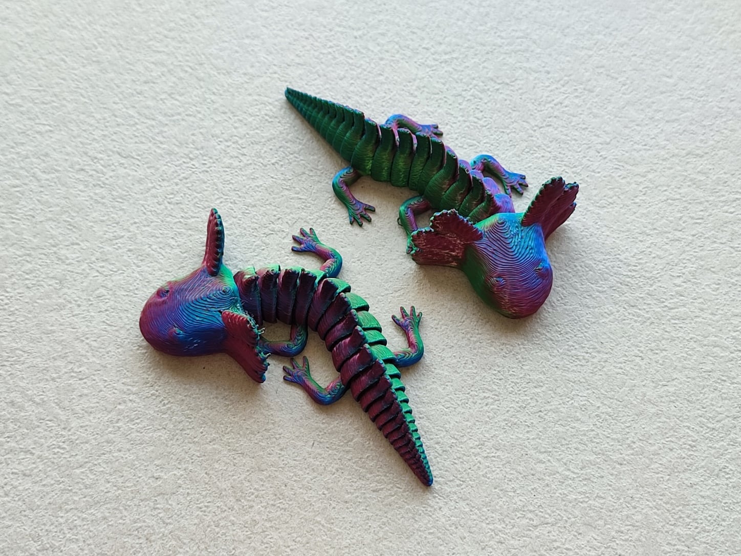 Cute Articulated Axalotl 3d model