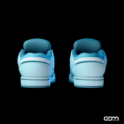 Muskas Skate Shoes 3d model