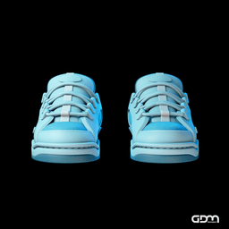Muskas Skate Shoes 3d model