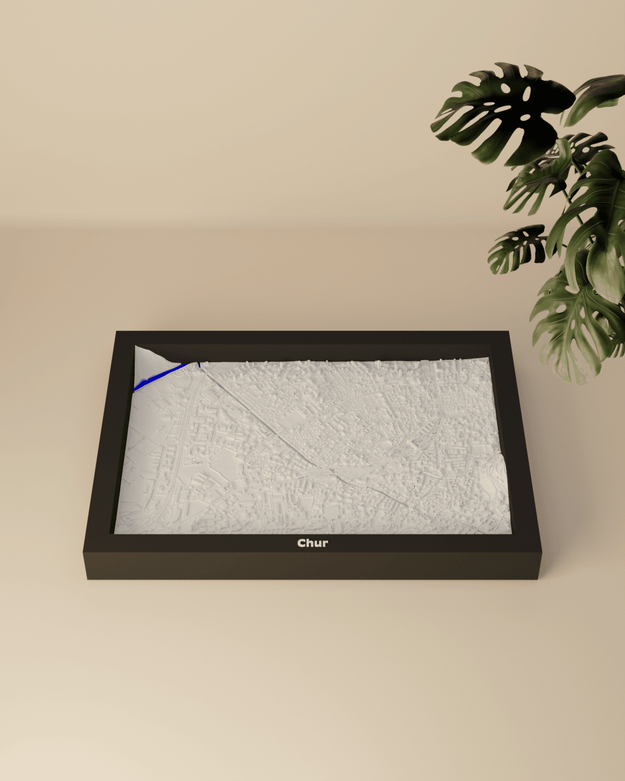 Chur - 3D Miniature 3d model