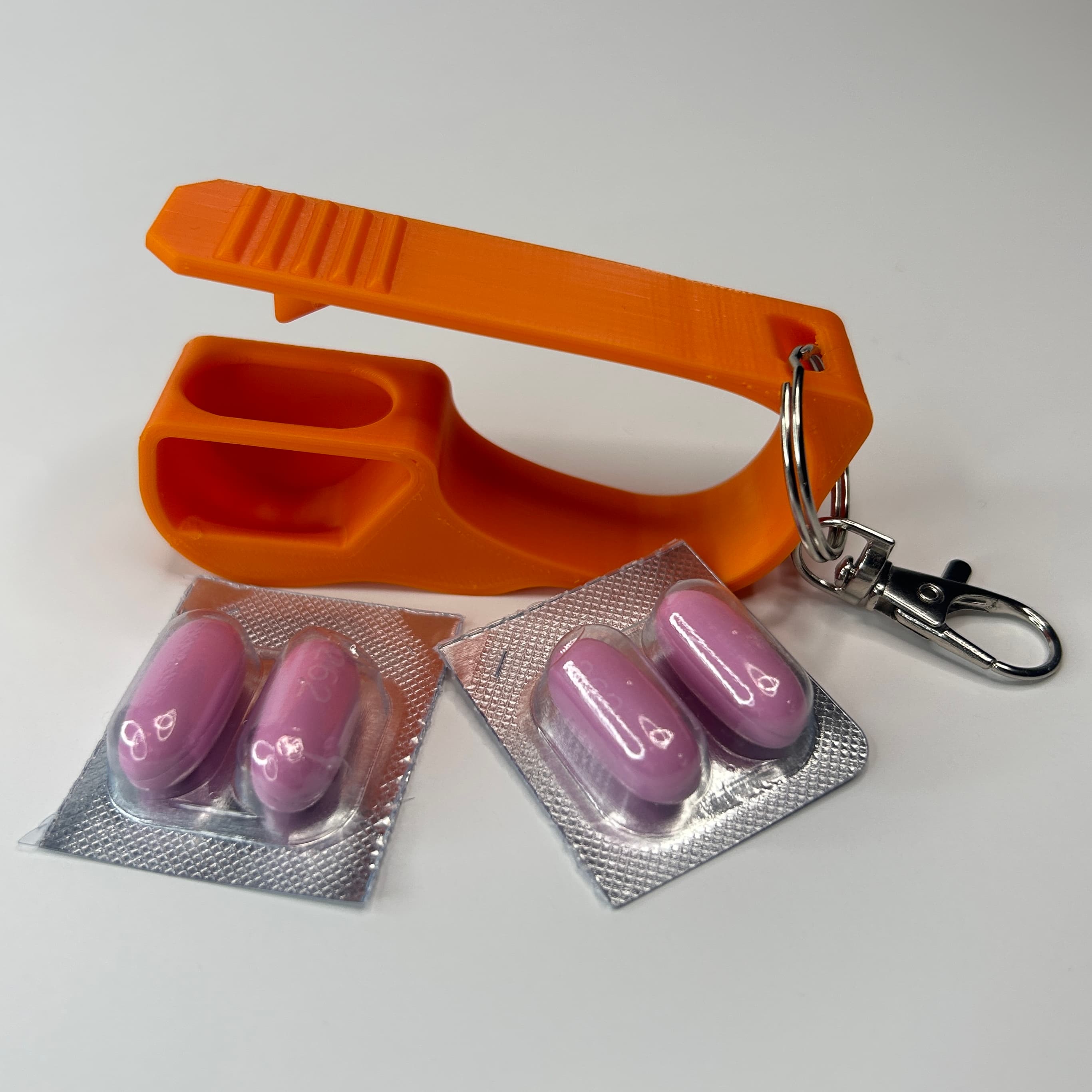 Blister Pack Popper (Keychain) 3d model