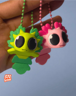 Cute articulated Axolotl - Axie 3d model
