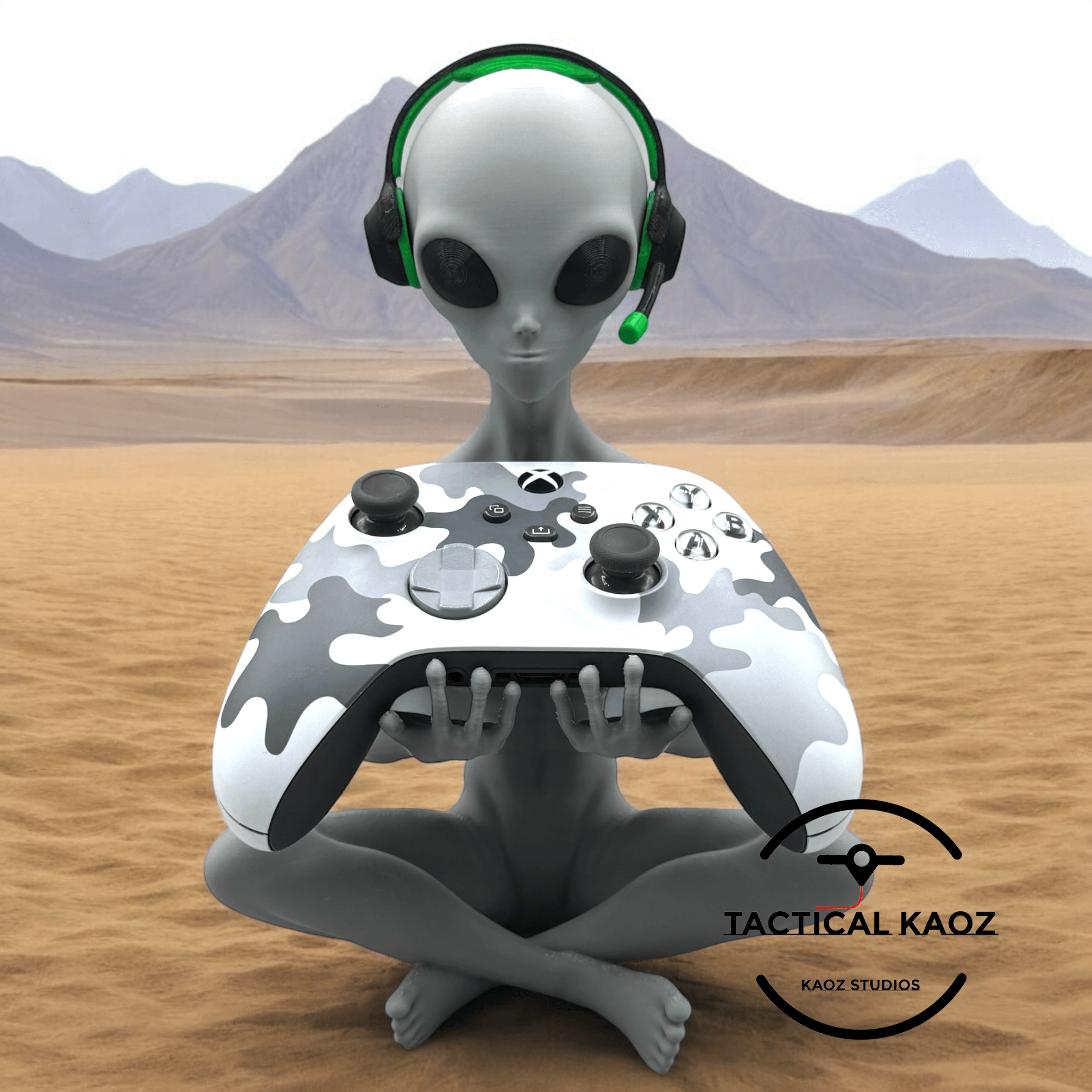 Alien Controller Holder - XBOX Controller Holder 3d model