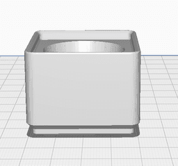 1x1 Gridfinity ER32 Holder.obj 3d model