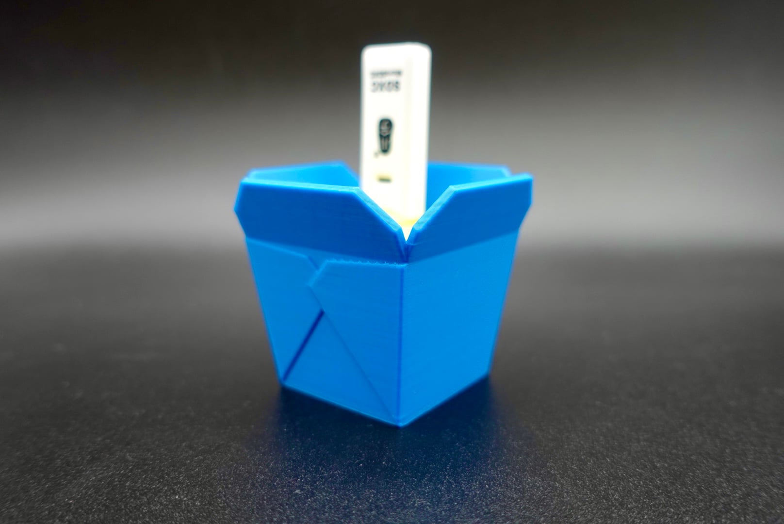 USB Holder Mini Chinese Takeout Box 3d model