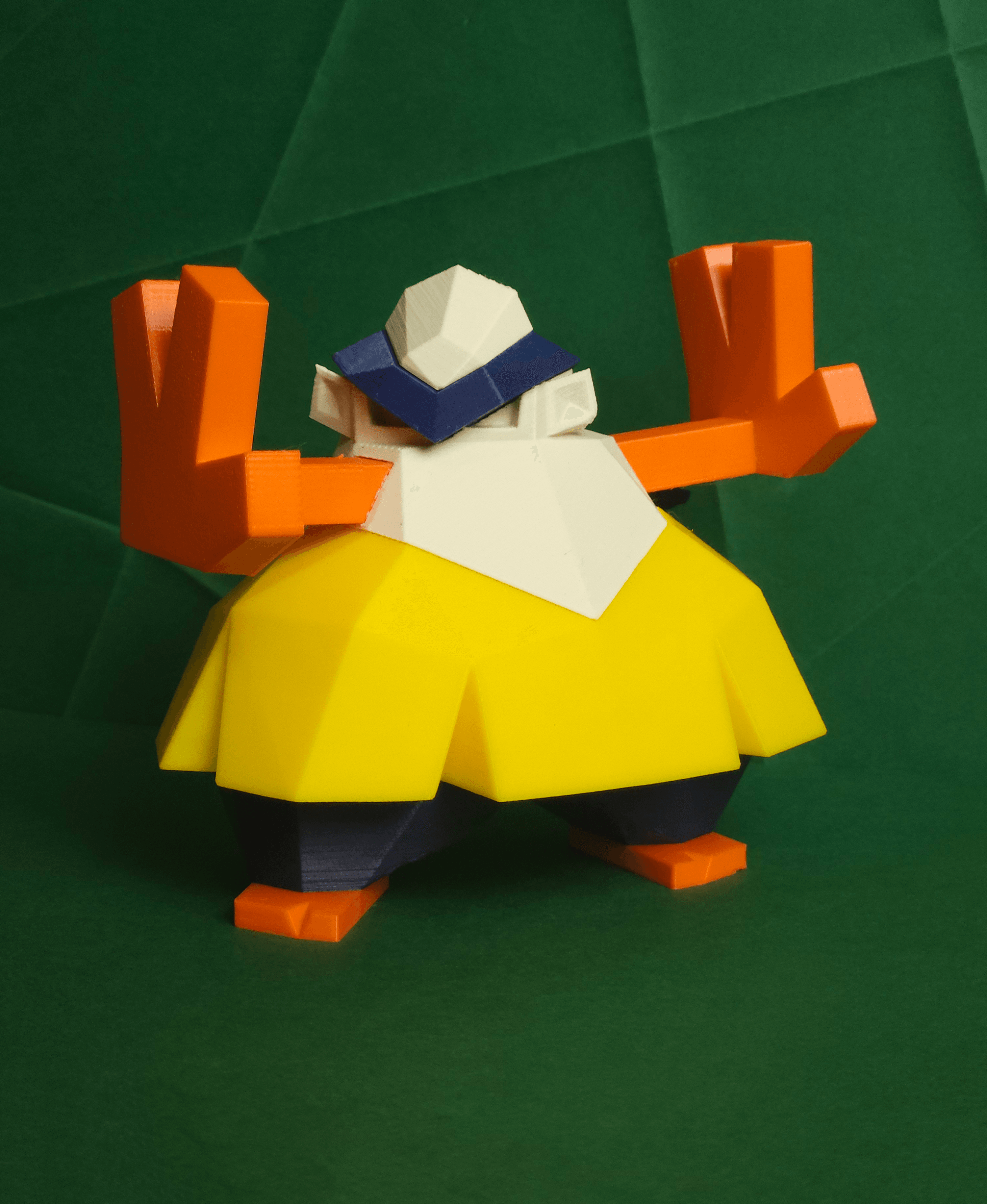Hariyama Low Poly Pokemon 3d model