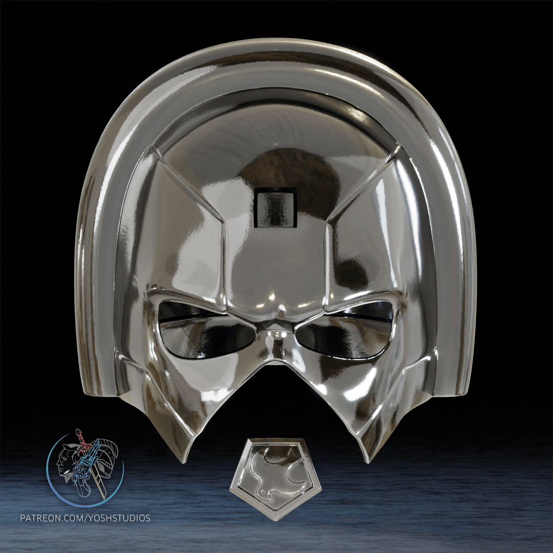 Classic Peacemaker Helmet 3D Printer STL File 3d model