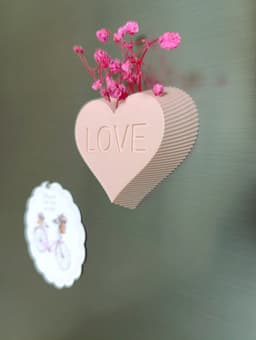 Love Magnetic Vase 3d model
