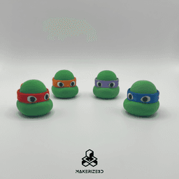 TMNT Head Clickers 3d model
