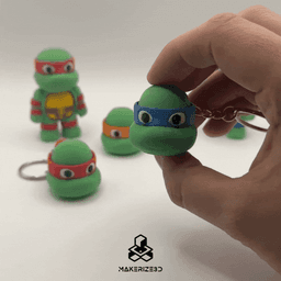 TMNT Head Clickers 3d model
