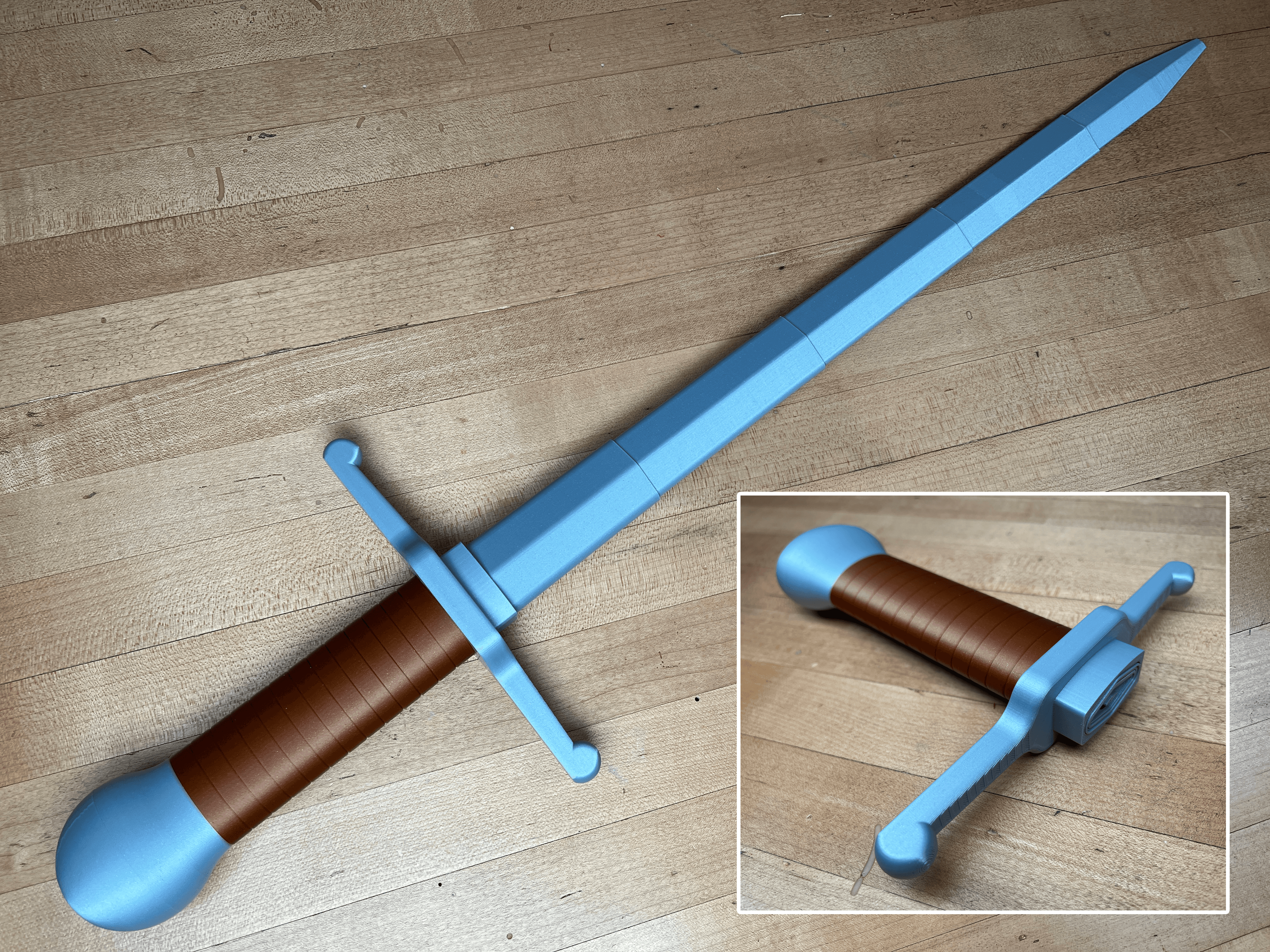 Trunks Collapsing Sword 3d model