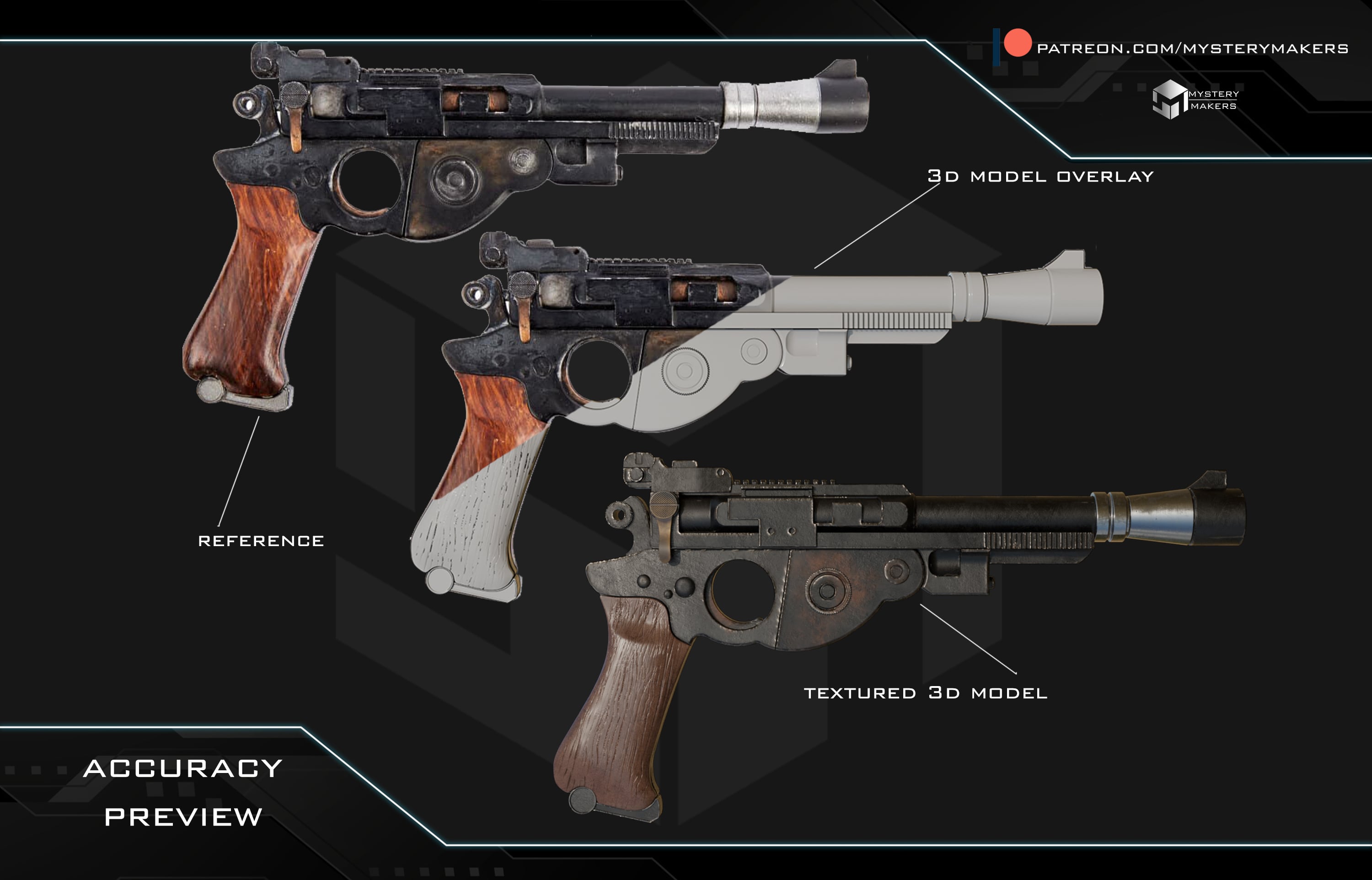 IB94 Blaster 3d model