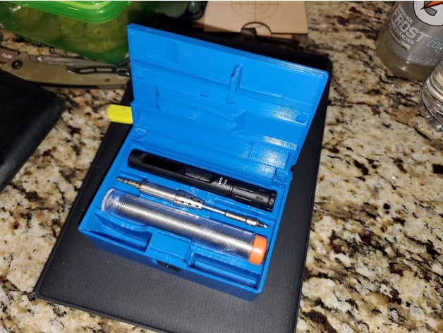 TS-80 Battery Case Remix 3d model
