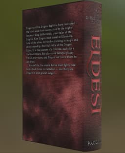 Eldest - Book Litho 3d model