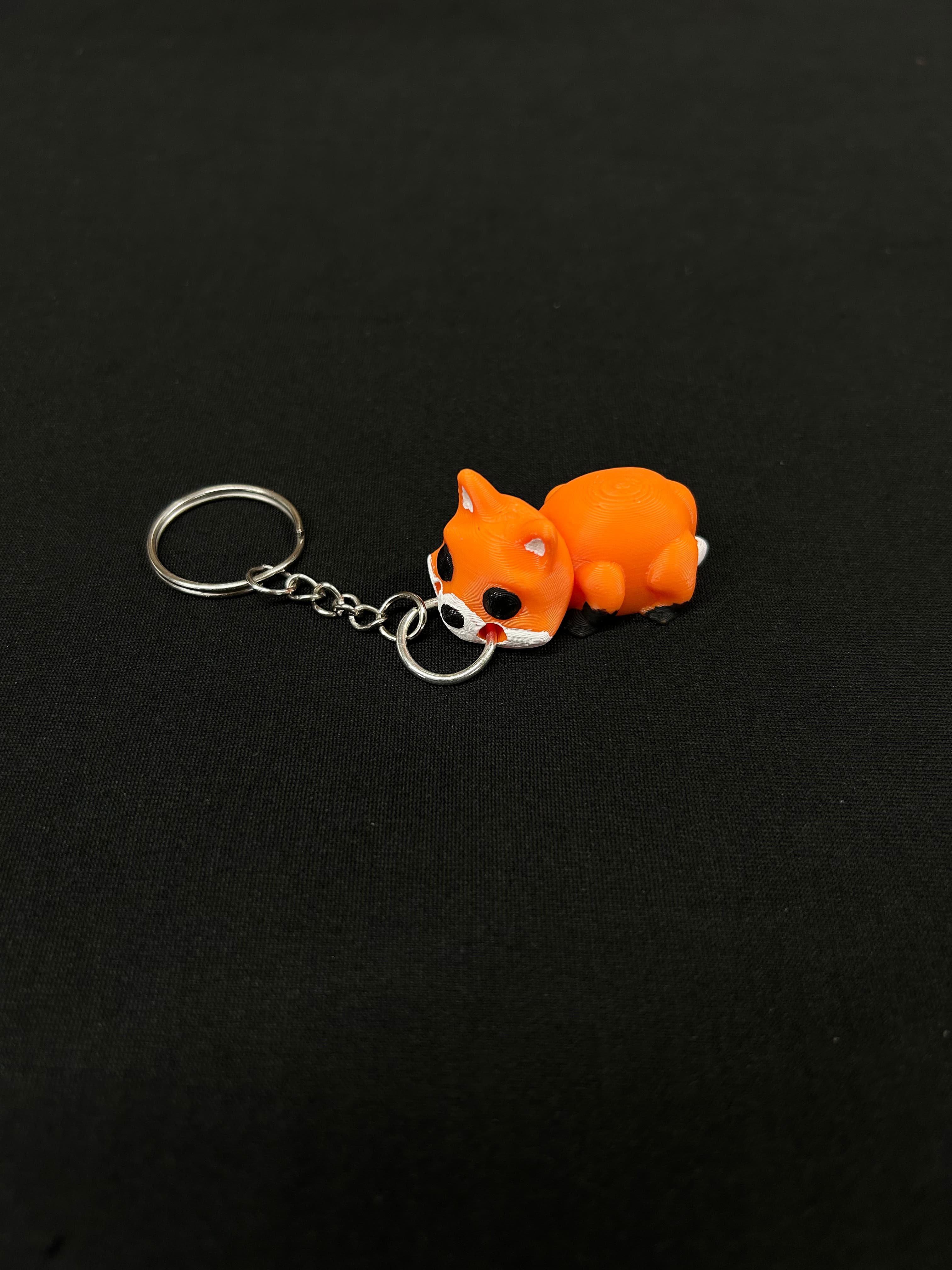Fox Keychain 3d model