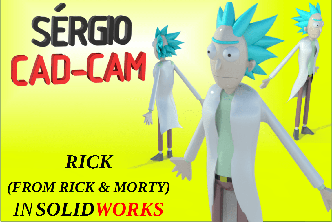 RICK 3d model