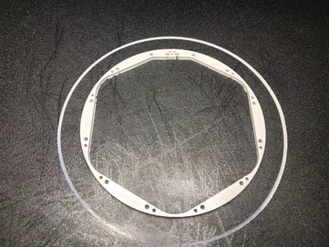 Starship SN5 engine bottom ring 3d model