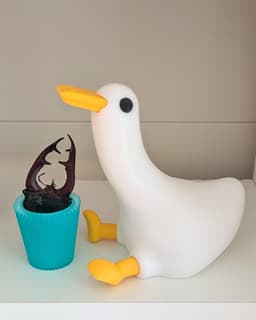 Buck the Wingless Duck // Rejected Animals 3d model
