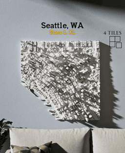 Seattle, WA - Small 3d model
