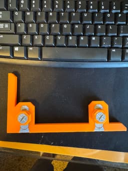 Multiboard Print Sheet Holder - Right Hand - 1 Slot 3d model