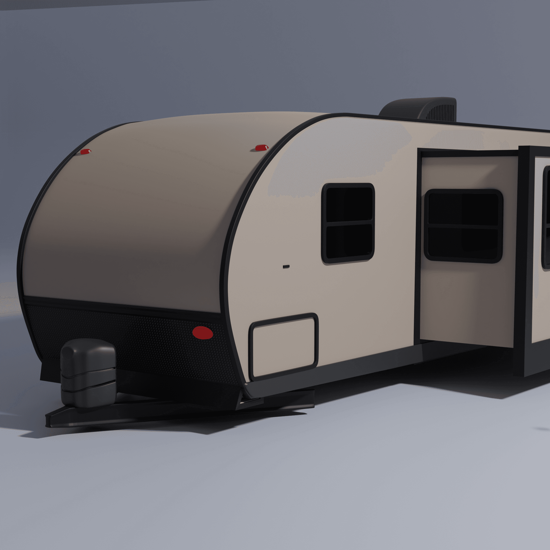 Prime Time Tracer Air RV Scale 1/87 no wheels 3d model