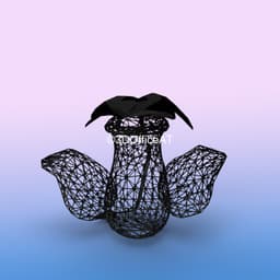 #071 Victreebel Pokemon Wiremon Figure 3d model
